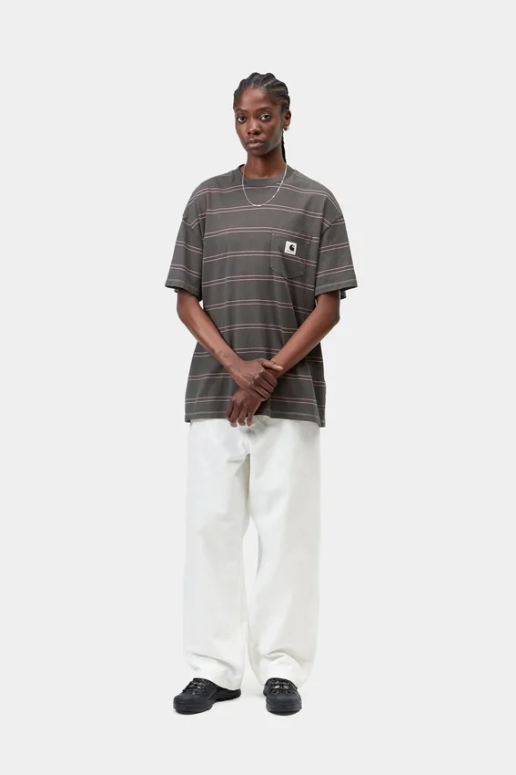 Women’s Bert Stripe Pocket T-Shirt Women’s Bert Stripe Pocket T-Shirt