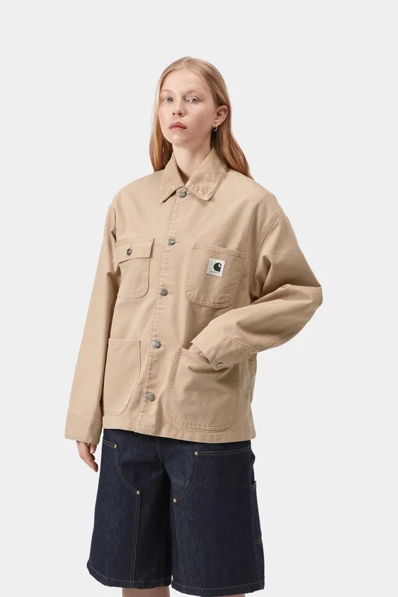 Women’s OG Michigan Coat (Spring) – Stone Canvas Women’s OG Michigan Coat (Spring) – Stone Canvas