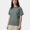 Women’s Script Embroidery T-Shirt Women’s Script Embroidery T-Shirt
