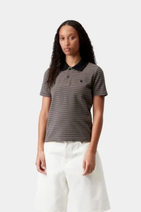 Women’s Short Sleeve Dion Stripe Polo Women’s Short Sleeve Dion Stripe Polo