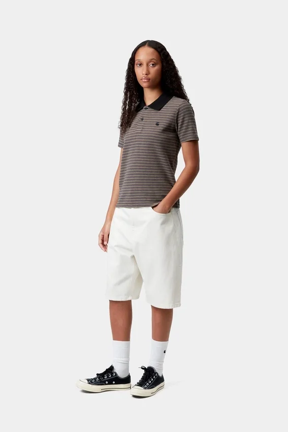 Women’s Short Sleeve Dion Stripe Polo Women’s Short Sleeve Dion Stripe Polo