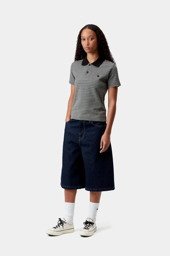 Women’s Short Sleeve Dion Stripe Polo Women’s Short Sleeve Dion Stripe Polo
