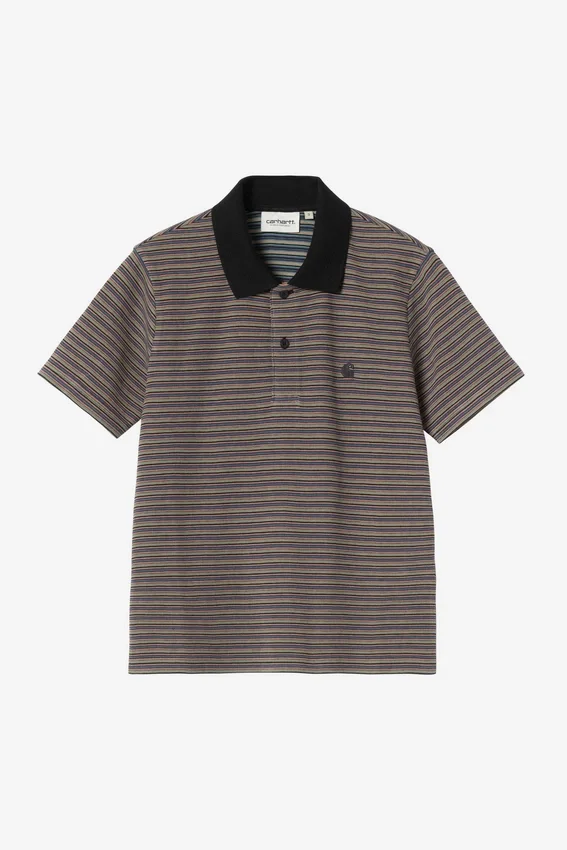 Women’s Short Sleeve Dion Stripe Polo Women’s Short Sleeve Dion Stripe Polo