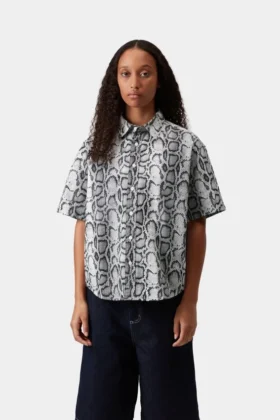 Women’s Short Sleeve Snake Camo Shirt Women’s Short Sleeve Snake Camo Shirt